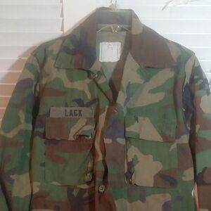 Vintage Woodland Camo Jacket